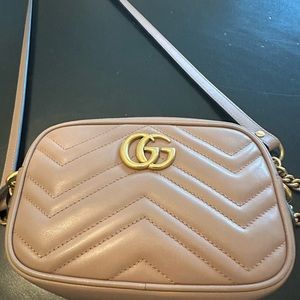 Gucci Marmont Mini Matelasse Crossbody Bag
